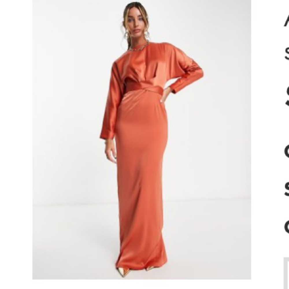 ASOS Satin Maxi Dress